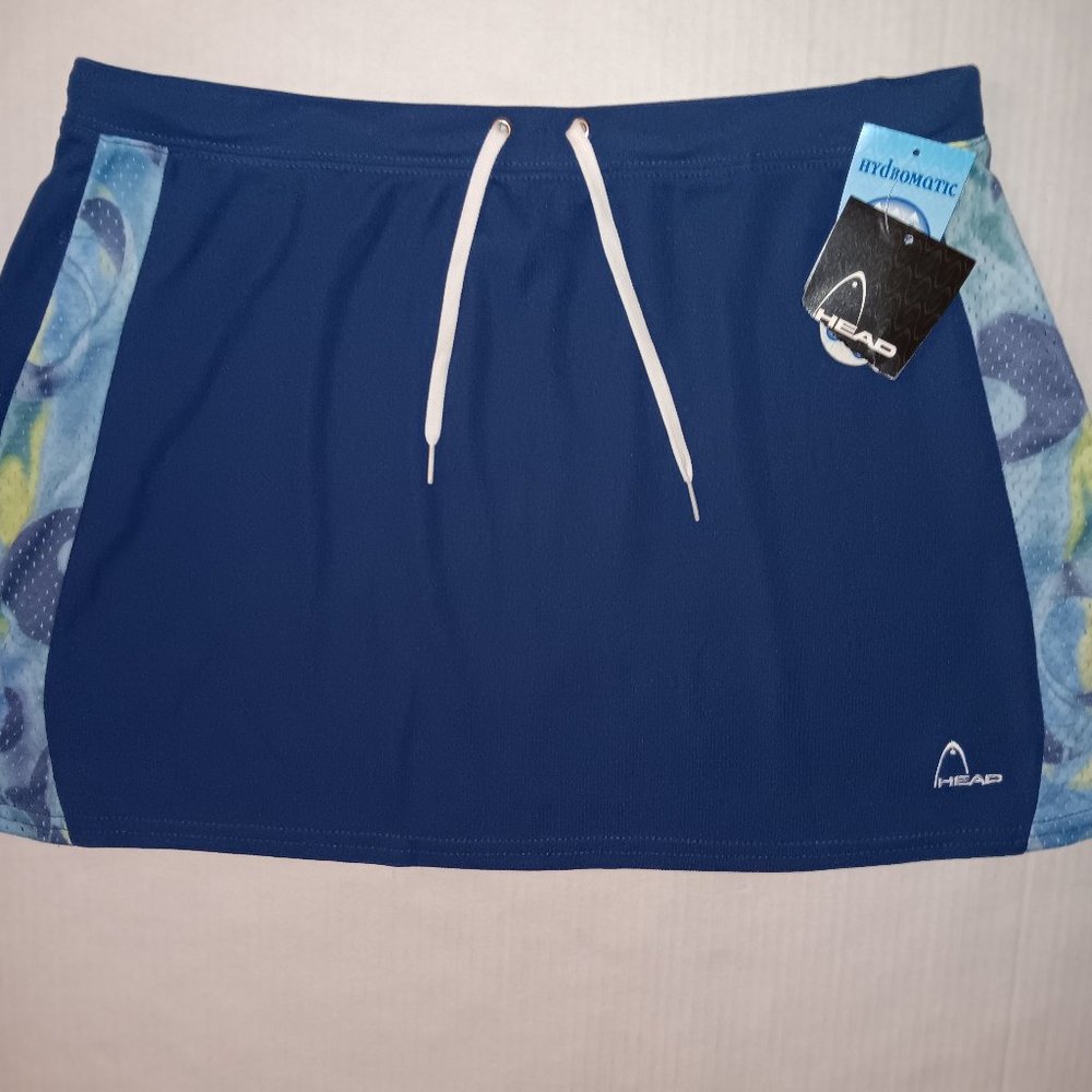 HEAD ACTIVEWEAR SKIRT BLUE SIZE LARGE